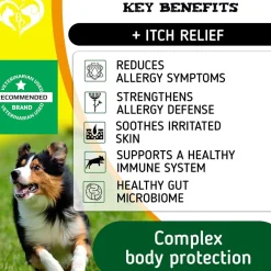 Beloved Pets Anti Itch & Allergy Relief Chews Dog Allergy Supplement, 10-oz
