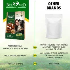 Beloved Pets Calcium Bones with Chicken Natural Chews For Dog (10.6 oz)