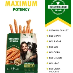 Beloved Pets Chicken Strips Dog Treats, 10.6-oz