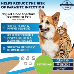Beloved Pets Dewo with Probiotics Natural Intestinal Defense for Cats & Dogs (2 oz)