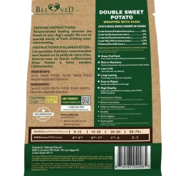 Beloved Pets Double Sweet Potato Wrapped with Duck Dog Treats, 10.6-oz