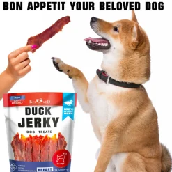Beloved Pets Duck Jerky Breast Dog Treats, 1.5-lb