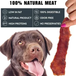 Beloved Pets Duck Jerky Breast Dog Treats, 1.5-lb