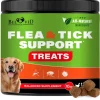 Beloved Pets Flea & Tick Support Chicken Flavor Chewable Supplements for Dogs, 10-oz