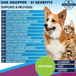 Beloved Pets 15-in-1 Multi Vitamin ABCD Complex for Dogs & Cats (2 oz)
