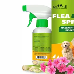Beloved Pets Natural Flea & Tick Home Spray for Dogs & Cats, 8.5-oz