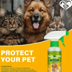 Beloved Pets Natural Flea & Tick Home Spray for Dogs & Cats, 8.5-oz