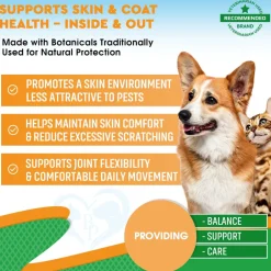 Beloved Pets Oral Flea & Tick Support Multivitamin Supplement for Dogs & Cats, 2-oz