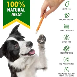 Beloved Pets Rawhide Sticks with Chicken Dog Chew Treats, 10.6-oz