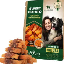 Beloved Pets Sweet Potato Wrapped with Chicken Natural Dog Treats (10.6 oz)