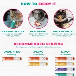 Beloved Pets Tuna Mix Creamy Lickable Treats Urinary Care for Cats & Dogs, 40-count