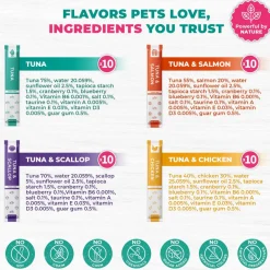 Beloved Pets Tuna Mix Creamy Lickable Treats Urinary Care for Cats & Dogs, 40-count