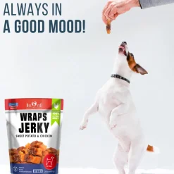Beloved Pets Wraps Jerky Sweet Potato & Chicken Sticks Dog Treats, 1.5-lb