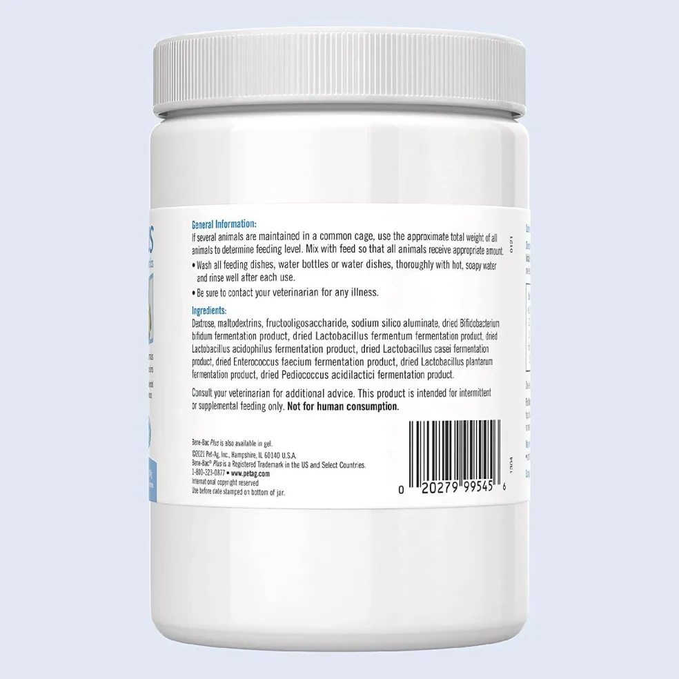 Bene-Bac Plus Pet Powder, 16 oz