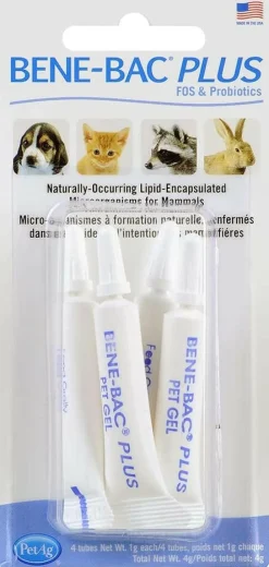 Bene-Bac Plus Small Animal Gel, 1 gram, 4 tubes