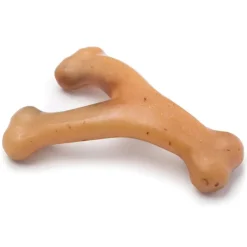 Benebone Rotisserie Chicken Flavor Wishbone Durable Chew Toy for Dogs