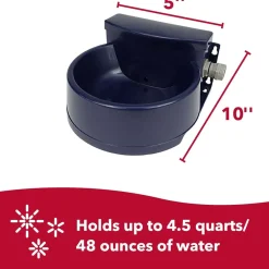 Bergan AutoWata Automatic Waterer Navy, One Size