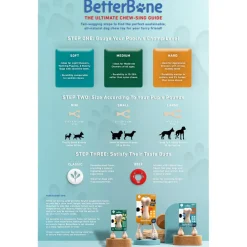 BetterBone Soft Density Beef Flavor Chew Toy For Dogs