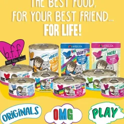BFF OMG Cloud 9! Chicken in Gravy Minced Grain-Free Wet Cat Food, 2.8-oz can, case of 12