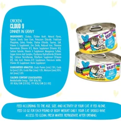 BFF OMG Cloud 9! Chicken in Gravy Minced Grain-Free Wet Cat Food, 2.8-oz can, case of 12