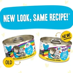 BFF OMG Cloud 9! Chicken in Gravy Minced Grain-Free Wet Cat Food, 2.8-oz can, case of 12