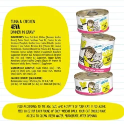 BFF Tuna & Chicken 4-Eva Dinner in Gravy Grain-Free Minced Wet Cat Food