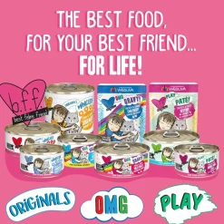 BFF Tuna & Pumpkin Valentine Dinner in Gravy Minced Grain-Free Wet Cat Food