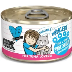 BFF Tuna & Shrimp Sweethearts Dinner in Gravy Canned Cat Food