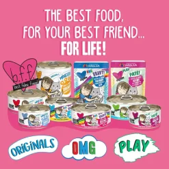BFF Tuna & Shrimp Sweethearts Dinner in Gravy Canned Cat Food