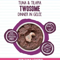 BFF Tuna & Tilapia Twosome Dinner in Gelee Canned Cat Food