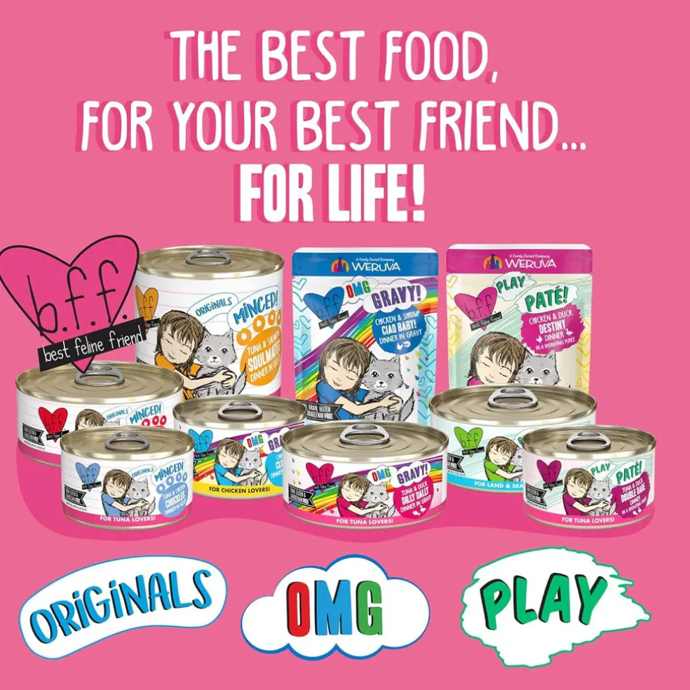 BFF Tuna & Tilapia Twosome Dinner in Gelee Canned Cat Food