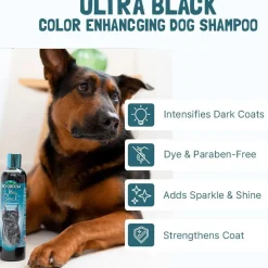 Bio-Groom Ultra Black Color Enhancer Dog Shampoo, 12-oz