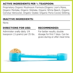 Bixbi Digestive Support Powdered Mushroom Supplement For Dogs & Cats (60 g)