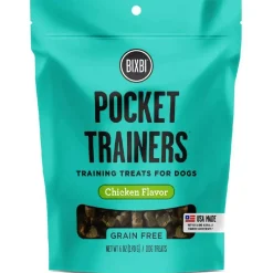 Bixbi Pocket Trainers Grain-Free Chicken Treats for Dogs (6 oz)