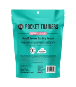 BIXBI Pocket Trainers Salmon Dog Treats, 6-oz