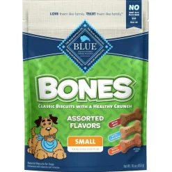 Blue Buffalo Bones Classic Assorted Flavors Biscuits For Small Dogs (16 oz)