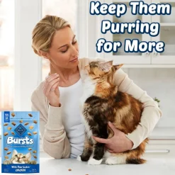Blue Buffalo Bursts Crunch & Creamy Paw-Lickin Chicken Treats For Cats (2 oz)