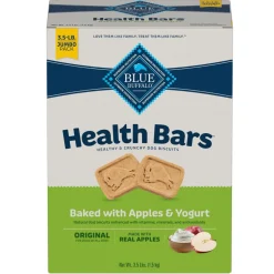 Blue Buffalo Health Bars Apple & Yogurt Biscuits for Dogs