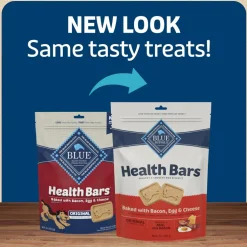 Blue Buffalo Health Bars Bacon, Egg & Cheese Biscuits for Dogs