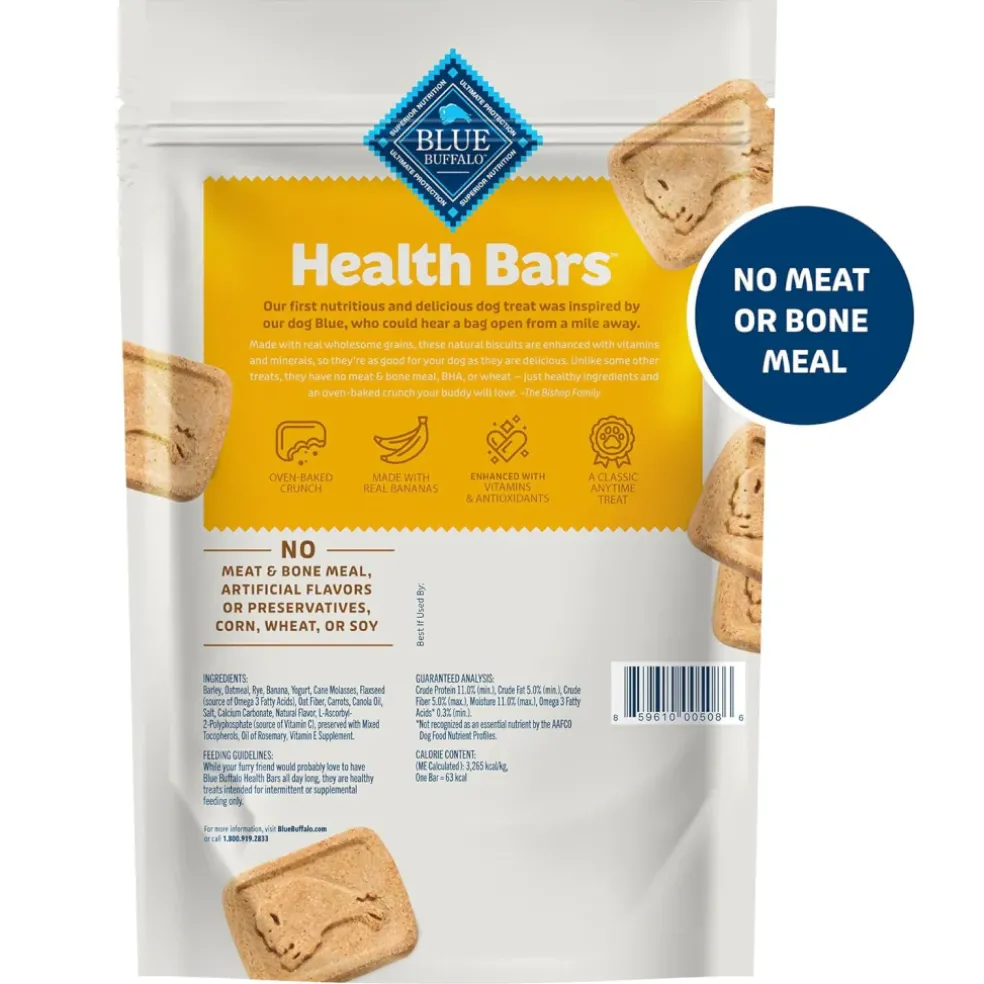 Blue Buffalo Health Bars Banana & Yogurt Biscuits for Dogs (16 oz)