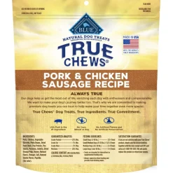 Blue Buffalo True Chews Pork & Chicken Sausage Recipe Treats For Dog (14 oz)