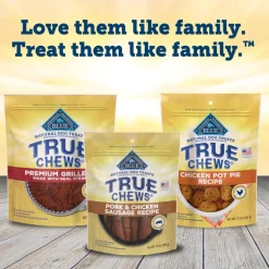Blue Buffalo True Chews Pork & Chicken Sausage Recipe Treats For Dog (14 oz)