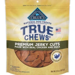 Blue Buffalo True Chews Premium Jerky Cuts Chicken & Duck Jerky Treats For Dogs (22 oz)