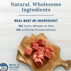 Blue Buffalo True Chews Premium Jerky Cuts Steak Jerky Dog Treats