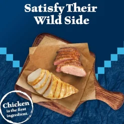 Blue Buffalo Wilderness Chicken & Duck Moist Treats For Cats (2 oz)