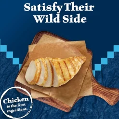 Blue Buffalo Wilderness Chicken & Turkey Moist Treats For Cats (2 oz)
