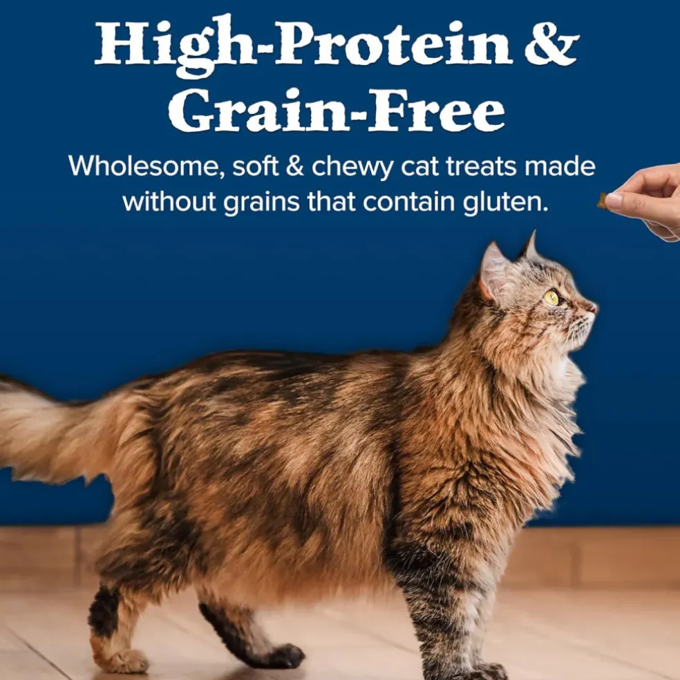 Blue Buffalo Wilderness Chicken & Turkey Moist Treats For Cats (2 oz)