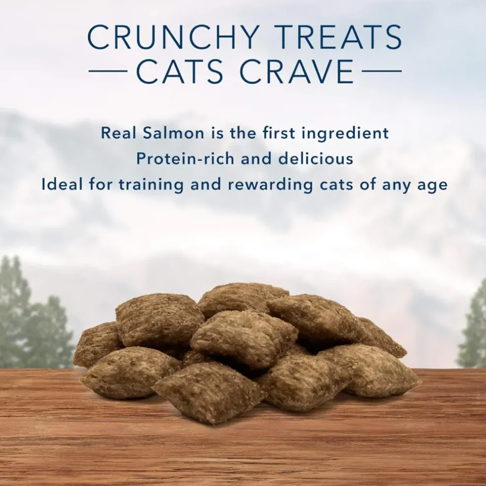 Blue Buffalo Wilderness Tasty Salmon Crunchy Treats For Cats (2 oz)