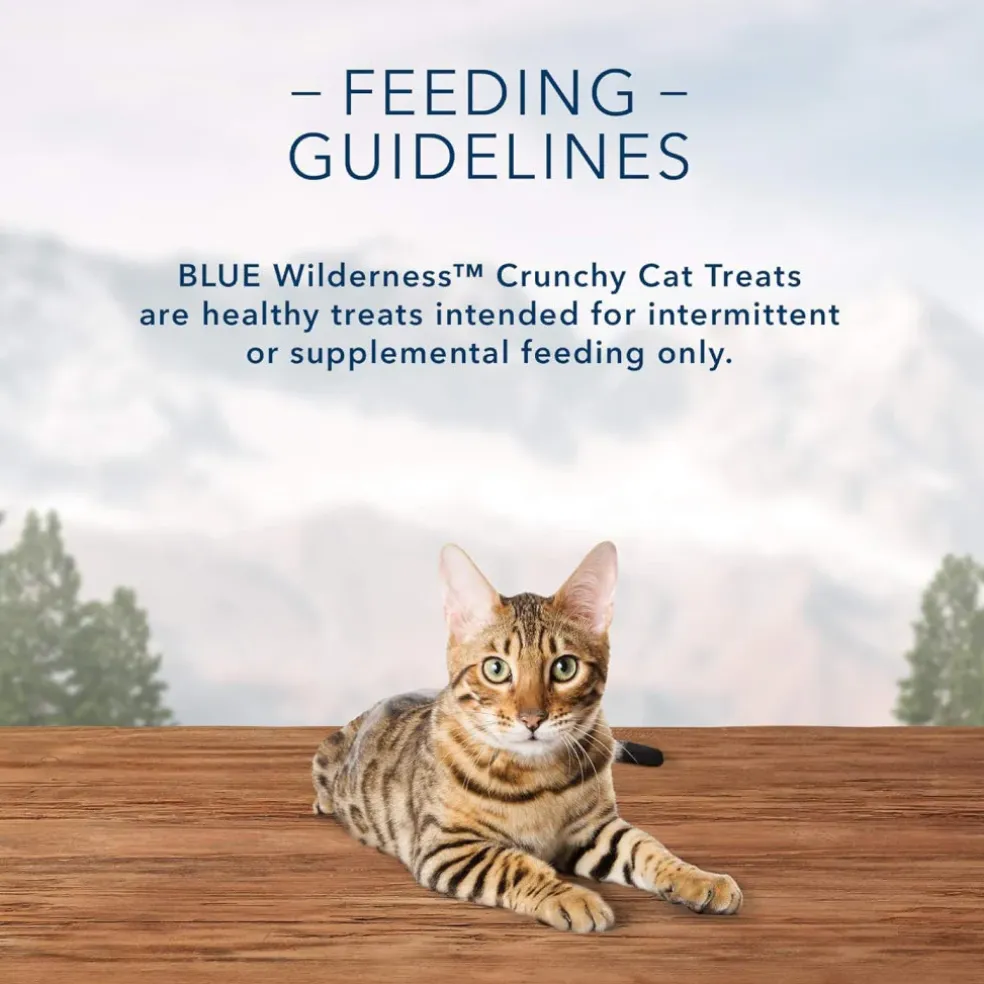Blue Buffalo Wilderness Tasty Salmon Crunchy Treats For Cats (2 oz)