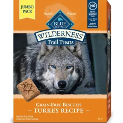 Blue Buffalo Wilderness Trail Treats Turkey Biscuits for Dogs